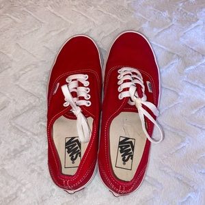 Red Vans